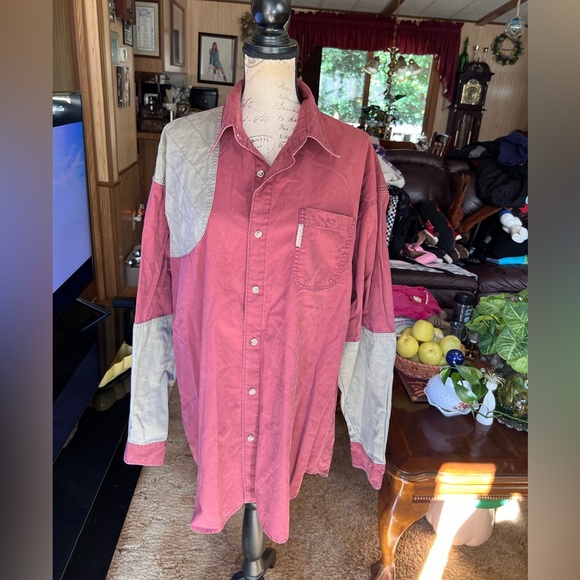 Men’s vintage Columbia Hunting Briarshun long sleeve button shooting shirt. - Picture 12 of 16